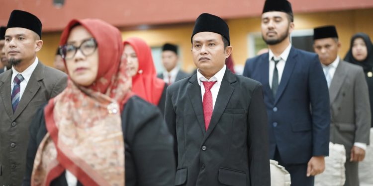 Berikut 167 Pejabat Administrator dan Pengawas yang Dilantik Wako Solok