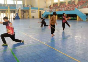 Atlet Wushu Kota Solok Ikuti Pelatda untuk Persiapan PON dan POPNAS 2025