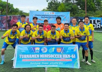 Dinkes Banyuasin Tunjukkan Performa Solid di Turnamen Mini Soccer HKN ke-61 Palembang